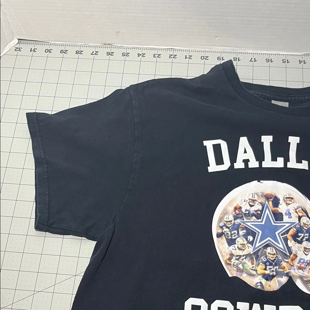 Gildan Black Dallas Cowboys Short Sleeve Tee - Picture 5 of 10